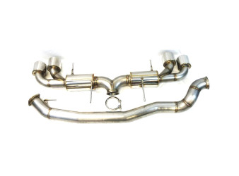 Nissan GTR 4.0" (102mm) Stainless Steel Exhaust System